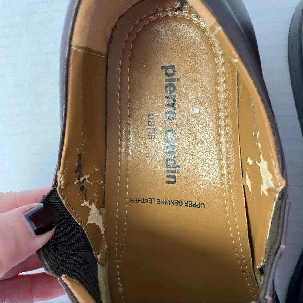 Pierre Cardin Mens Slip on Loafers Size 7